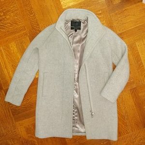 J. Crew Stadium Cloth Cocoon Wool Coat